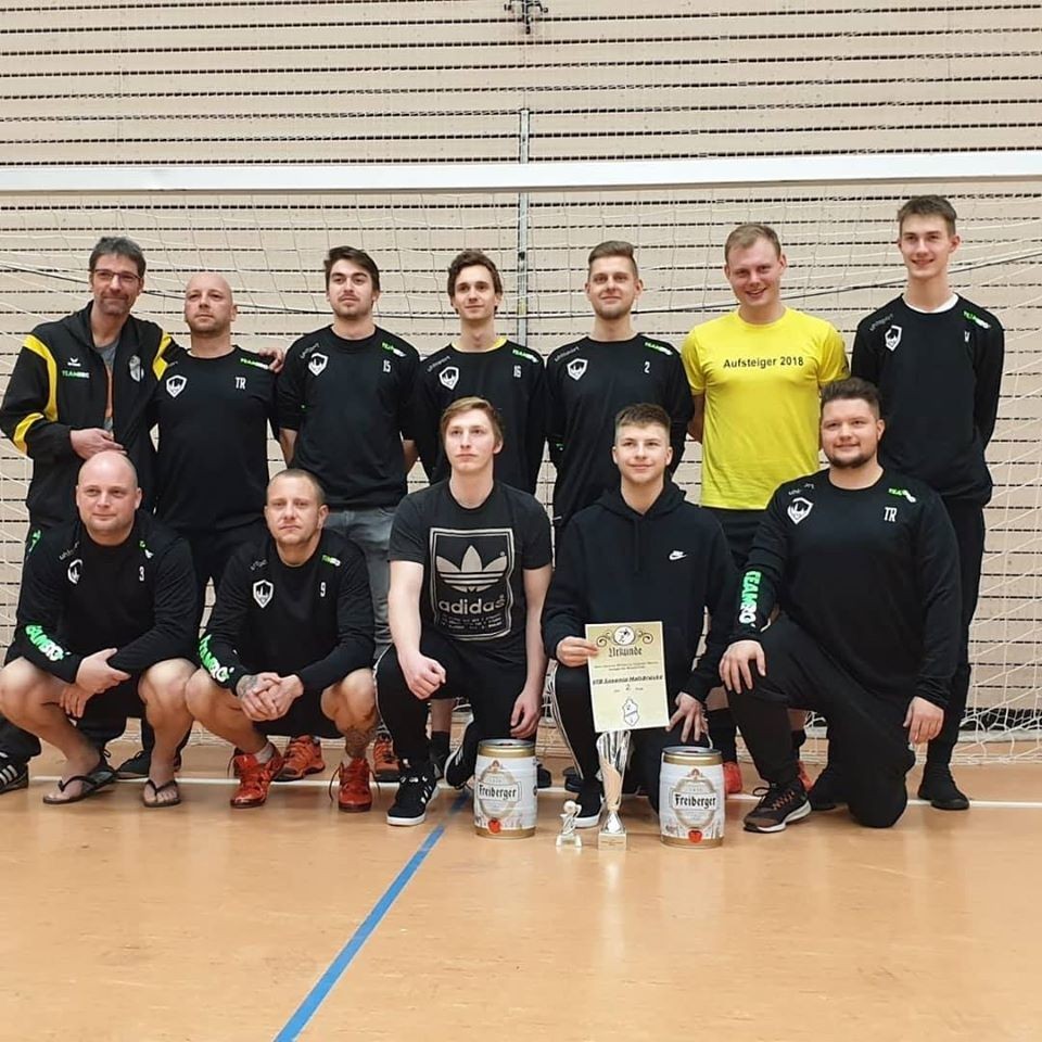 Männer - 2.Platz beim Heimhallenturnier