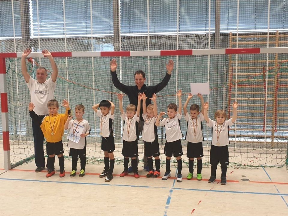 Bambinis - 2.Platz beim Hallenturnier des TSV Flöha